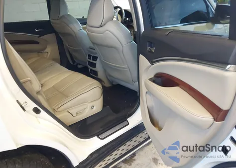 2017 Acura Mdx Advance z USA, uszkodzony, nr VIN 5FRYD4H9XHB037246